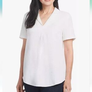 Hilary Radley Collard Blouse